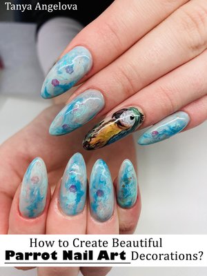 cover image of How to Create Beautiful Parrot Nail Art Decorations?